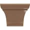 Ekena Millwork 7"W x 14"D x 7"H Wide Olympic Rough Cedar Woodgrain TimberThane Corbel, Primed Tan CORUR07X14X07OLYRCPR - alternate 6
